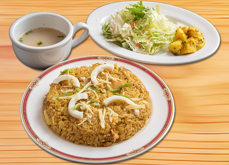 常滑 ディナー チキンビリヤニセット