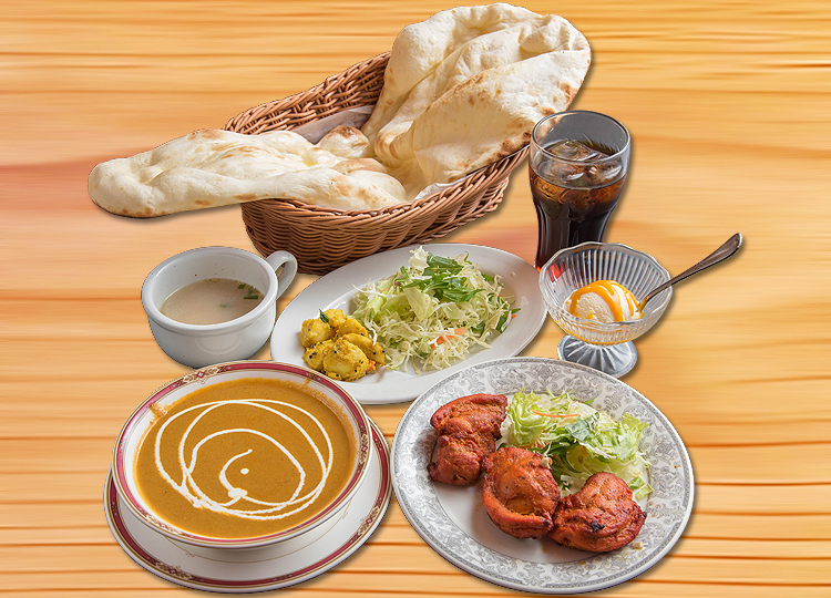 常滑 ディナー チキンティッカセット