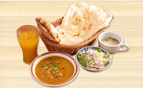 ガンダァーラ常滑店 ディナーセット