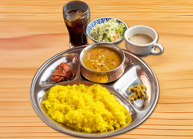 常滑 ディナー ネパールディナーセット