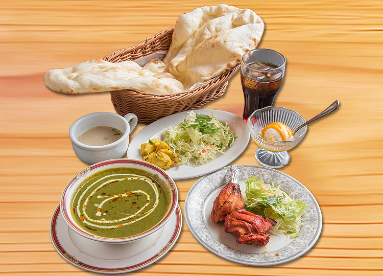 常滑 ディナー タンドリーチキンセット